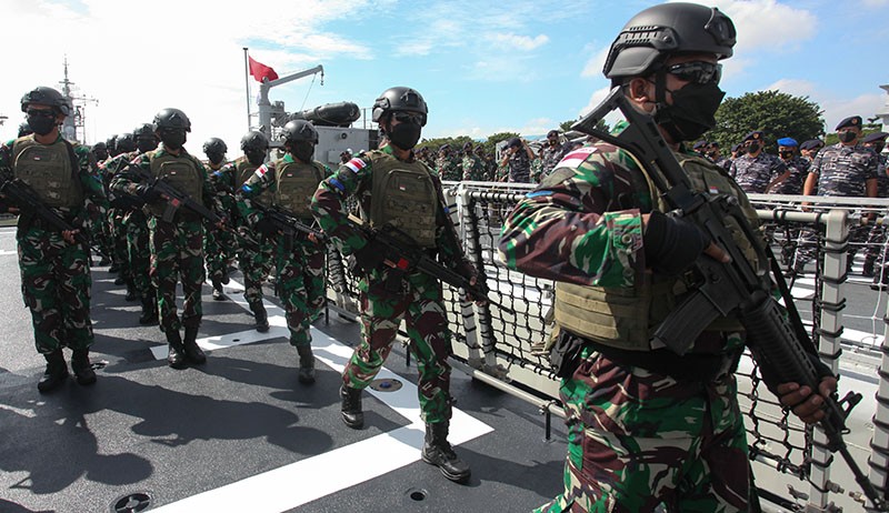 TNI AL Kirim KRI I Gusti Ngurah Rai dan 35 Prajurit Marinir Latihan di Hawaii - Bagian 2