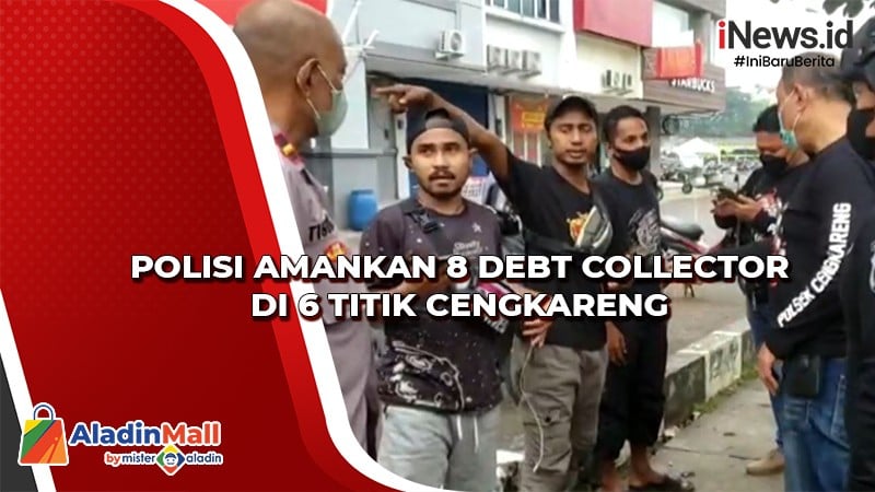 Tujuh Debt Collector Gadungan Ditangkap Saat Hendak Rampas Motor Warga