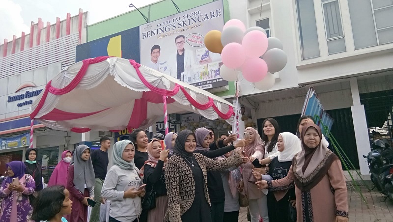 Store Distributor Bening’s Skincare Hadir di Batu Aji