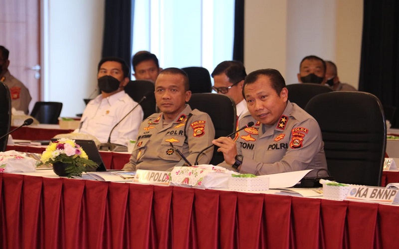 Polisi Tangkap 48 Tersangka Narkoba dari Berbagai Tempat di Sumsel 