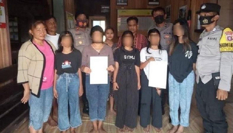 Viral Perkelahian 5 Pelajar Putri di Kapuas Hulu, Polisi Gerak Cepat Mediasi