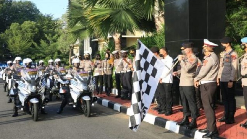 Kapolda Sumbar Luncurkan Mobil dan Motor Patwal Tampilan Baru, Ini Penampakannya