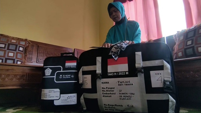 Subhanallah, Pembantu Rumah Tangga Ini Bisa Berangkat Haji setelah 20 Tahun Menabung 