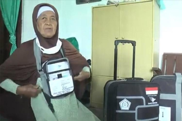 Rajin Menabung, Nenek Penjual Kecambah di Klaten Akhirnya Berangkat Haji