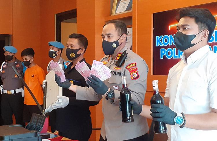 Jual Miras dan Produksi Uang Palsu, Residivis KDRT di Bantul Ditangkap Polisi