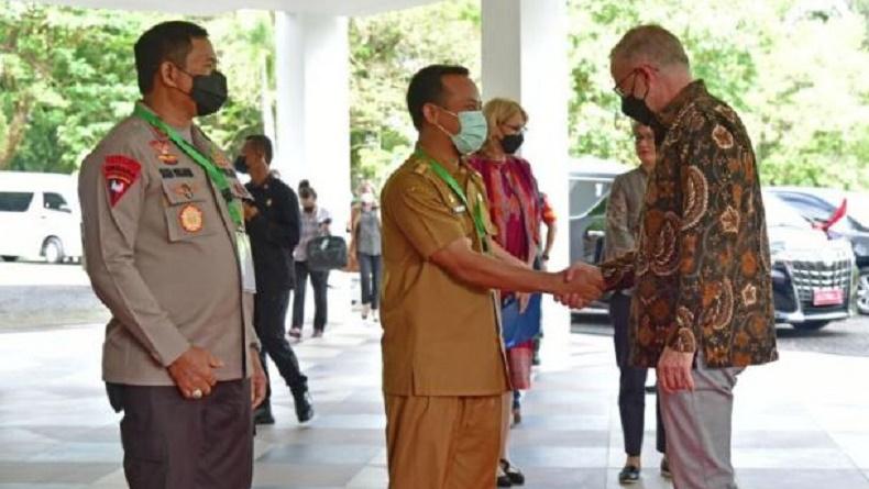 Pertama Kalinya, PM Australia Kunjungi Makassar Disambut Gubernur Sulsel