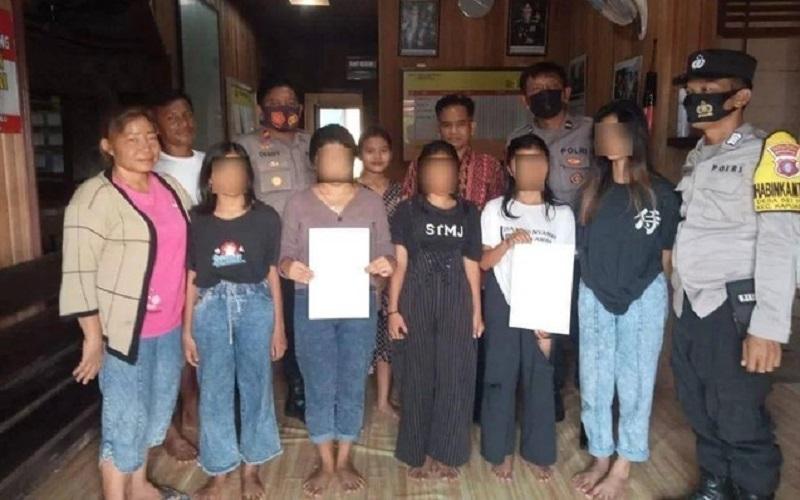 Viral 5 Siswi di Kapuas Berkelahi, Akhirnya Berujung Damai