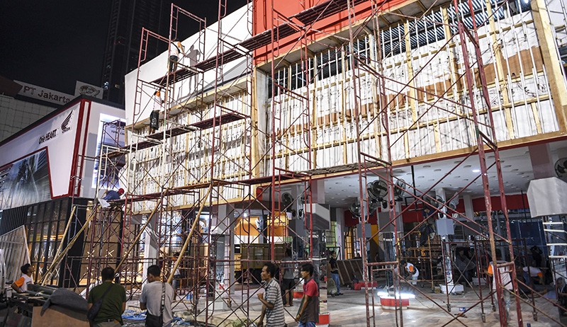 Suasana Jelang Pekan Raya Jakarta 2022 di Kemayoran - Bagian 2