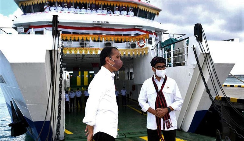 Presiden Jokowi Resmikan 3 Pelabuhan di Sulawesi Tenggara - Bagian 1
