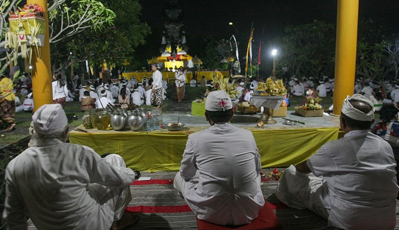 Perayaan Galungan Kembali Digelar setelah 2 Tahun Ditiadakan di Semarang - Bagian 2