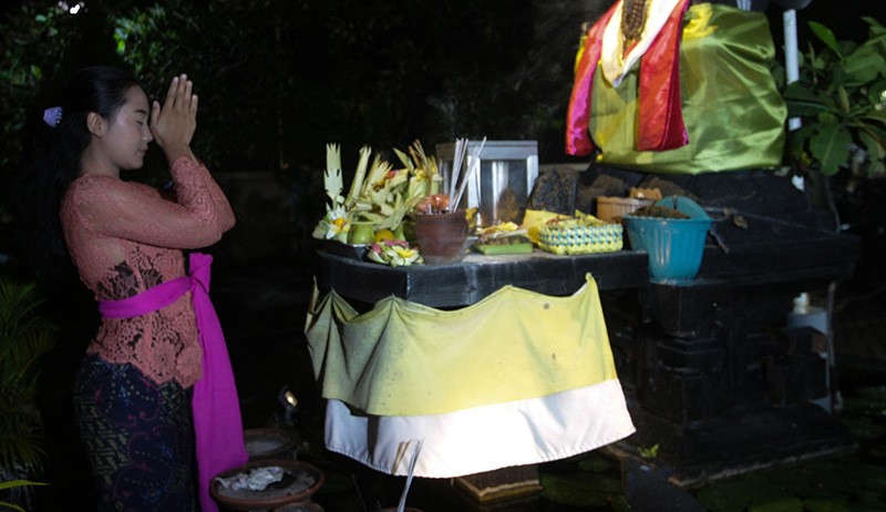 Perayaan Galungan Kembali Digelar setelah 2 Tahun Ditiadakan di Semarang - Bagian 3