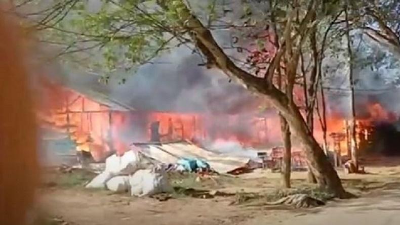 Kebakaran di Kendari, 26 Rumah Warga Ludes Dilalap Kobaran Api