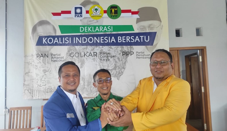3 Partai di Majalengka Deklarasikan Koalisi Indonesia Bersatu, Ini Tujuannya