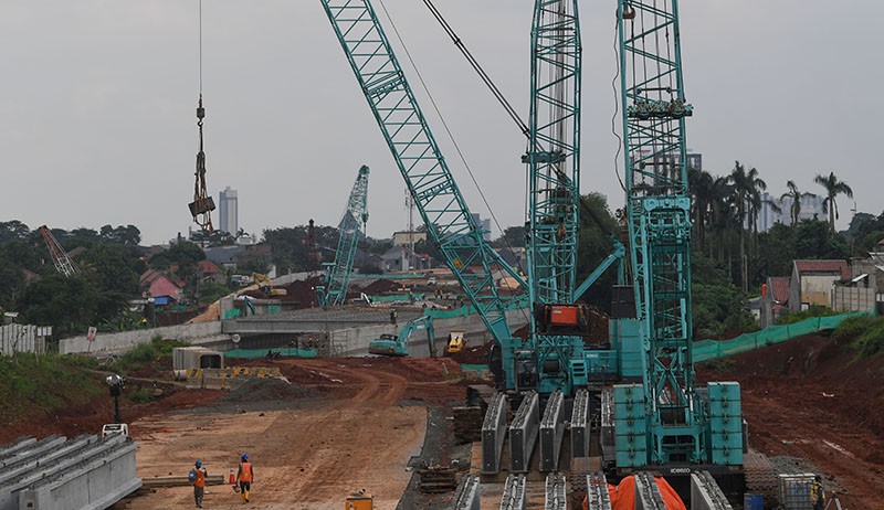Progres Pembangunan Proyek Tol Cinere - Jagorawi Seksi III - Bagian 2