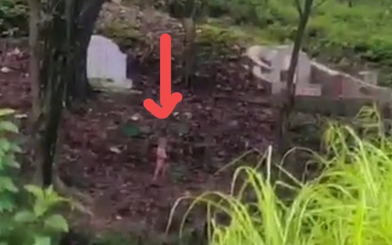Warga Pematangsiantar Gempar, Beredar Video Diduga Tuyul Berkeliaran di Permakaman