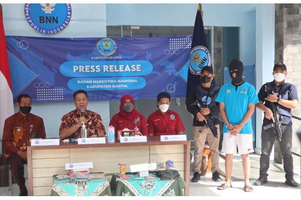  Simpan Ganja di Rumah, Pemuda Ini Diamankan BNN Bantul