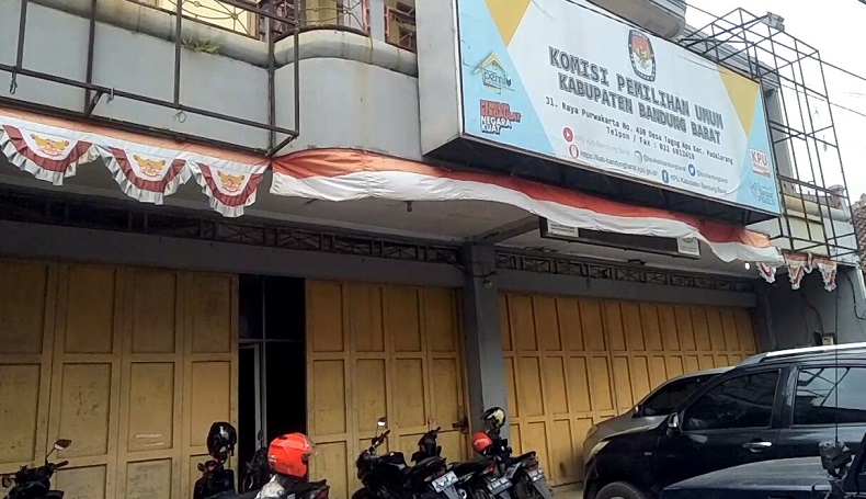 KPU KBB Ngontrak di Ruko, Sudah 2 Kali Pemilu Belum Punya Gedung Sendiri