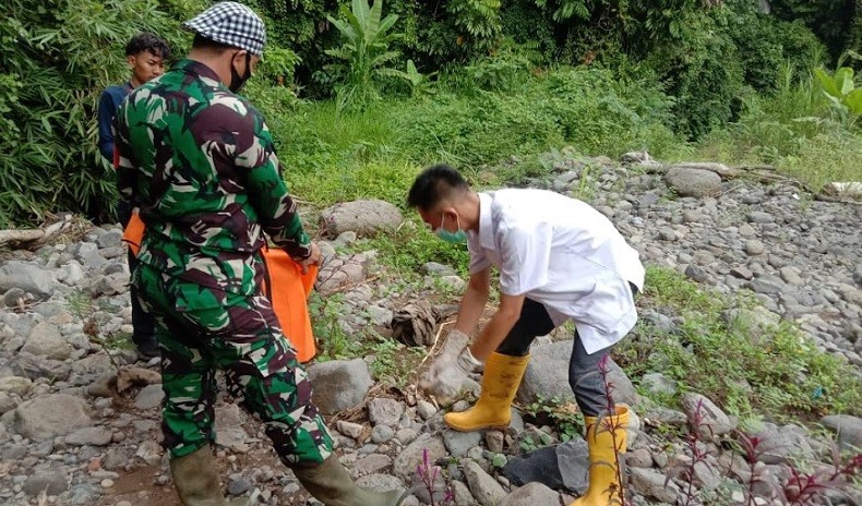 Tanggamus Geger, Mayat Tak Utuh Mengambang di Sungai Way Ngarip