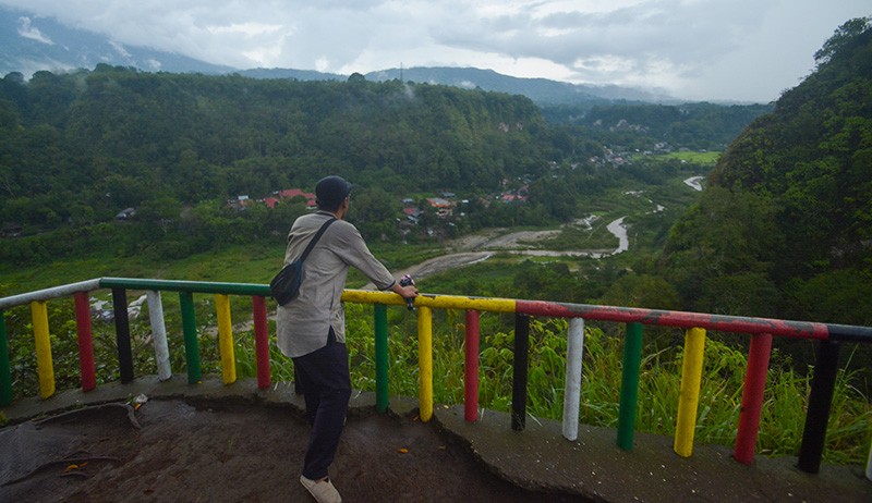 Terancam Longsor, Objek Wisata Janjang Saribu Rusak Tidak Terawat - Bagian 1