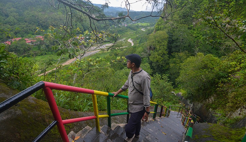 Terancam Longsor, Objek Wisata Janjang Saribu Rusak Tidak Terawat - Bagian 2