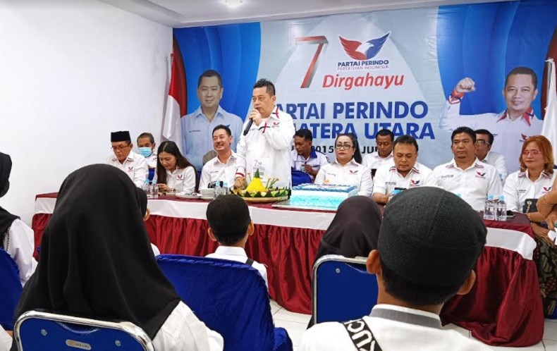 7 Tahun di Sumatera Utara, Ini Prestasi Partai Perindo