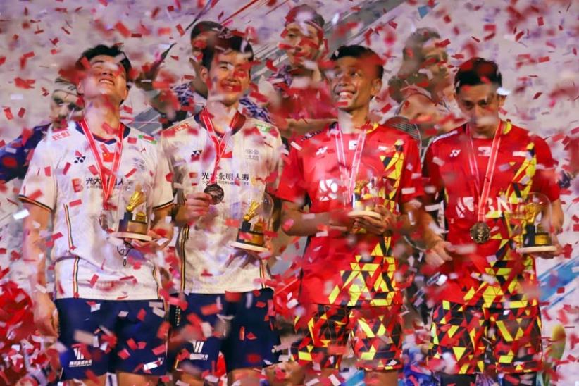 Ganda Putra Fajar/Rian Juara Indonesia Masters 2022  - Bagian 7