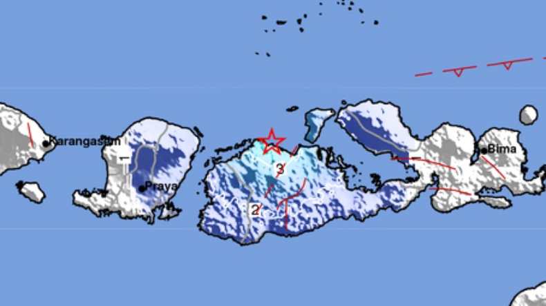 Gempa Terkini Magnitudo 4,5 Guncang Sumbawa, Getaran hingga Lombok Timur