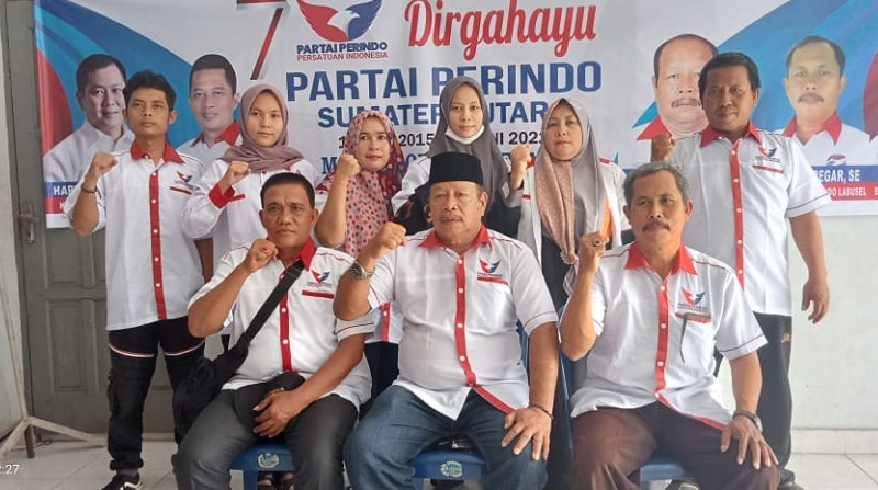 Rayakan HUT ke-7, DPD Partai Perindo Labusel Optimistis Raih Kursi DPRD pada Pemilu 2024
