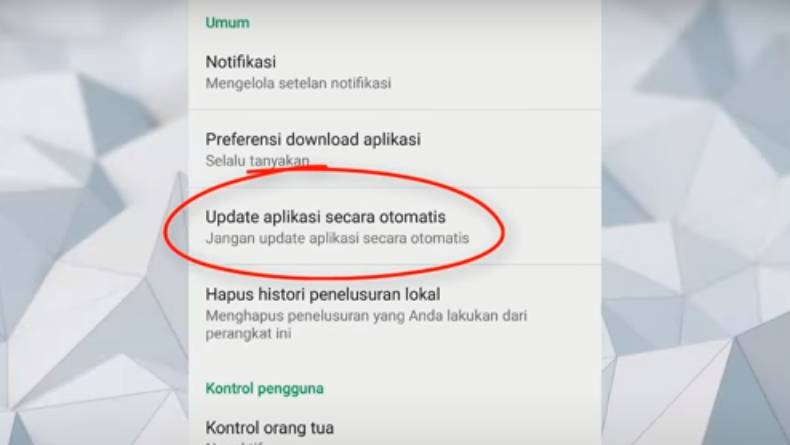 Cara Menonaktifkan Update Otomatis Aplikasi di Android, Solusi Hemat Kuota Internet