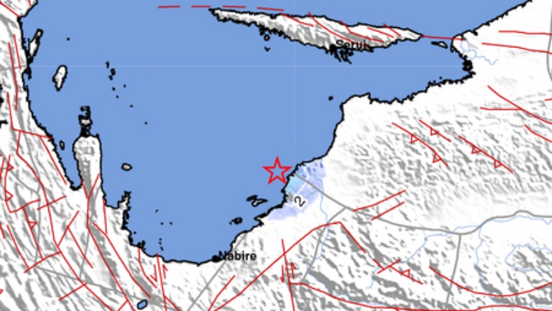 Gempa Terkini Magnitudo 3,8 Guncang Nabire