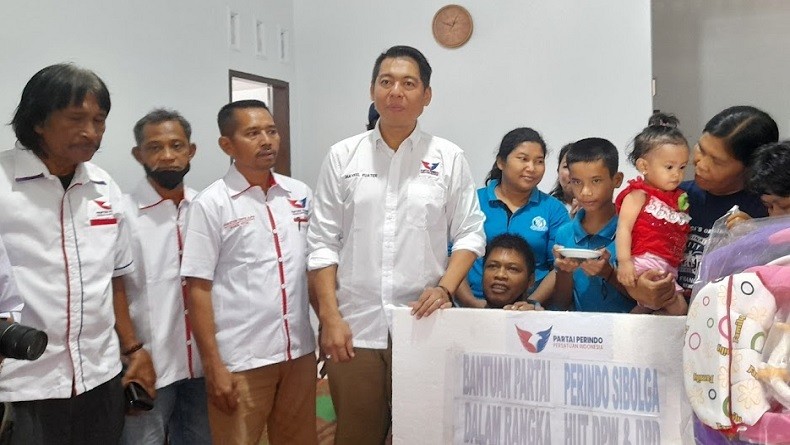 HUT ke-7, Perindo Sibolga Berbagi Keceriaan Bersama Anak-Anak Penyandang Disabilitas 