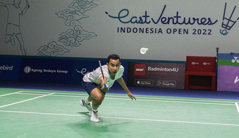 Anthony Ginting Lolos ke Babak 16 Besar Indonesia Open 2022 - Bagian 2