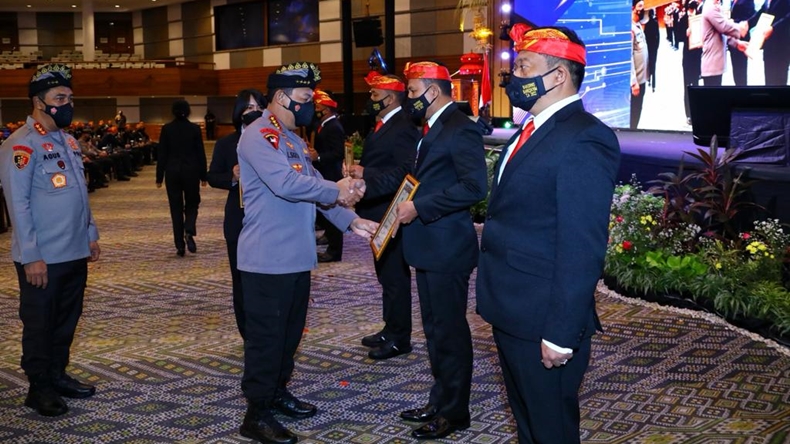 Terapkan Restorative Justice, Ditreskrimum Polda Lampung Diganjar Penghargaan dari Kapolri