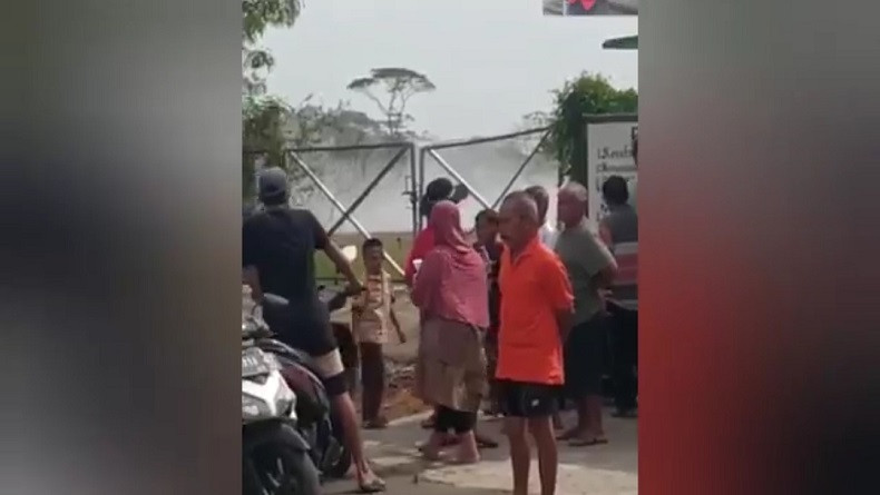 Pipa Gas Pertamina di Dangdeur Subang Bocor, Masyarakat Panik