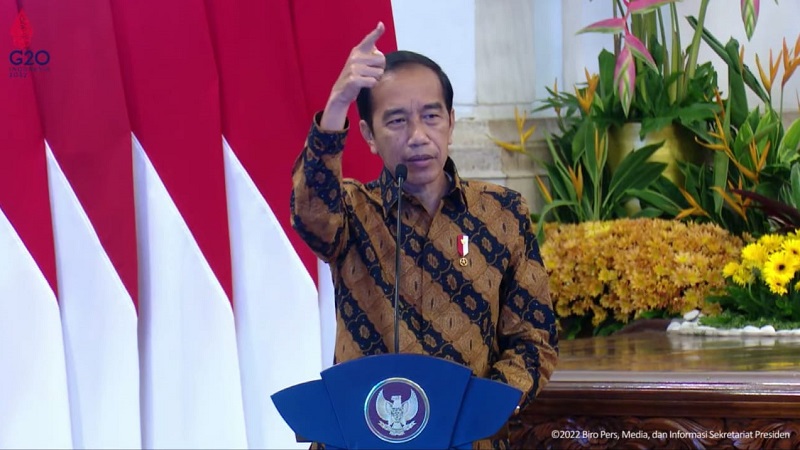 Presiden Jokowi Hadiri Puncak Peringatan Harganas 2022 di Medan