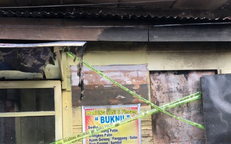 Tabung Gas Warung Kopi Meledak, 2 Korban Luka Bakar