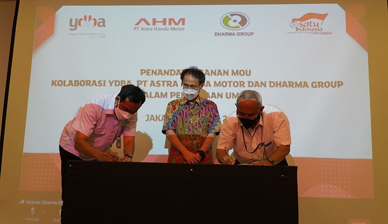 Kolaborasi Pembinaan UMKM Manufaktur di Jabodetabek oleh YDBA, AHM dan Dharma Group - Bagian 1