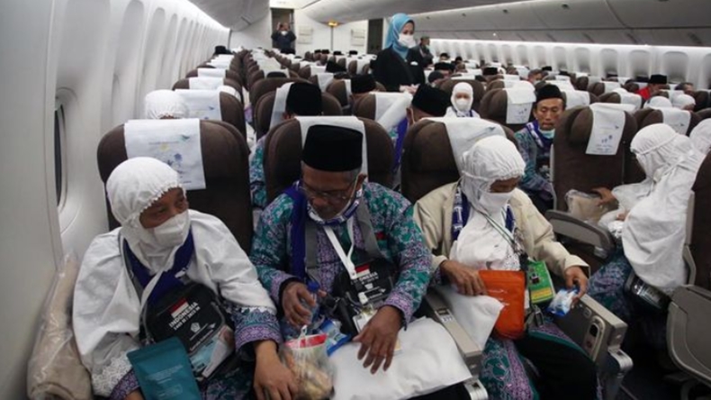 Sempat Duduk di Pesawat, Jemaah Haji Asal Labuhanbatu Gagal Terbang ke Mekkah