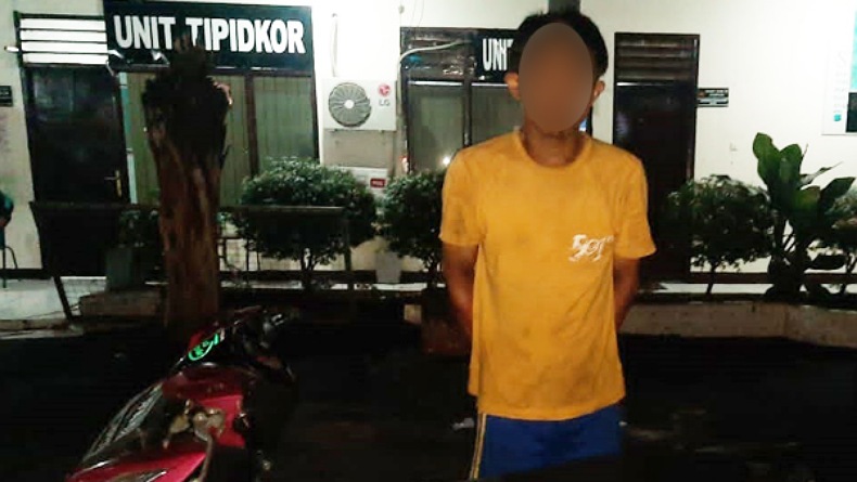 Polres Bitung Tangkap Pencuri Motor yang Beraksi di Girian