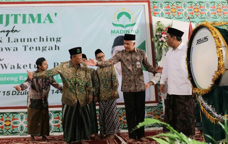 Ganjar Dukung NU Bekali Anak-anak Antiradikalisme dan Toleransi Sejak Dini