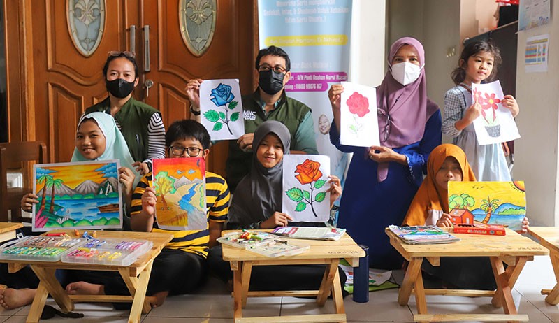 Panti Asuhan Nurul Hasanah Jakarta Dapat Bantuan Beras dan Vitamin dari MNC Peduli - Bagian 2