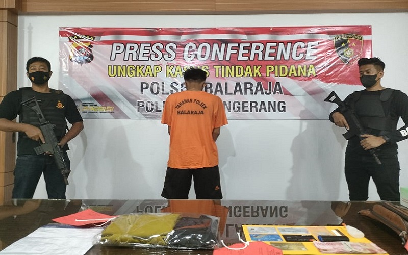 Pria Asal Sumsel Tertangkap Bobol ATM di Tangerang 