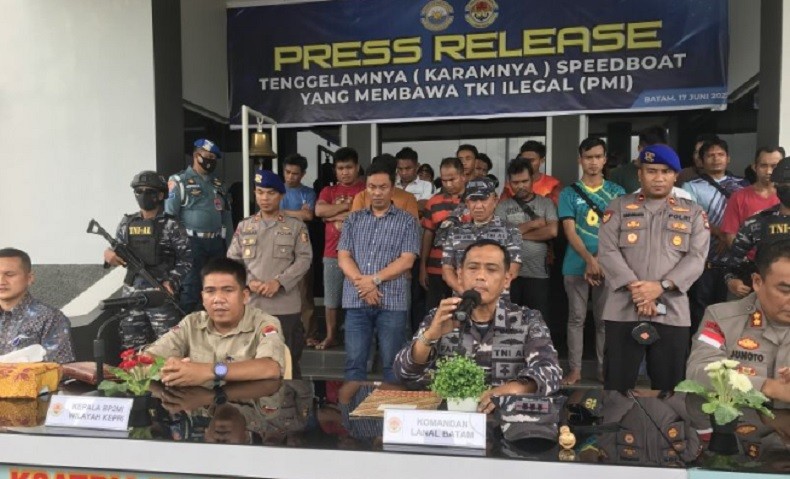 Kapal Pembawa 30 PMI Ilegal Karam di Perairan Batam Diduga Libatkan Tekong