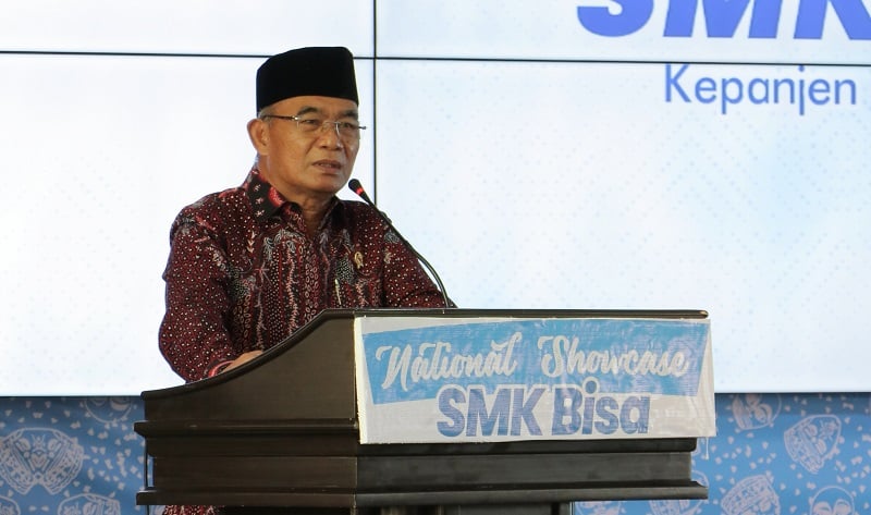 Menko PMK Dorong Peningkatan Kualitas Pendidikan SMK Demi Mutu Tenaga Kerja 