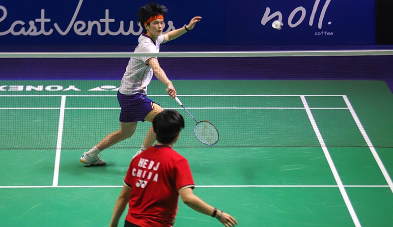 Wang Zhi Yi Lolos ke Babak Final Indonesia Open 2022 - Bagian 3