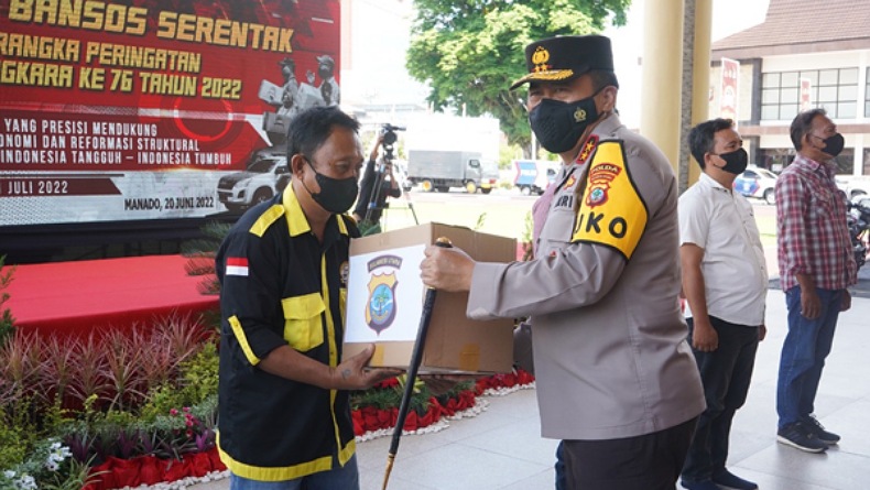 title Hari Bhayangkara ke-76, Polda Sulut Distribusikan 4.650 Paket Bansos Hari Bhayangkara ke-76, Polda Sulut Distribusikan 4.650 Paket Bansos