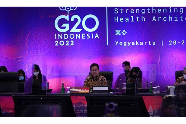  Menkes Anggota G20 Bahas Penguatan Arsitektur Kesehatan di Jogja 