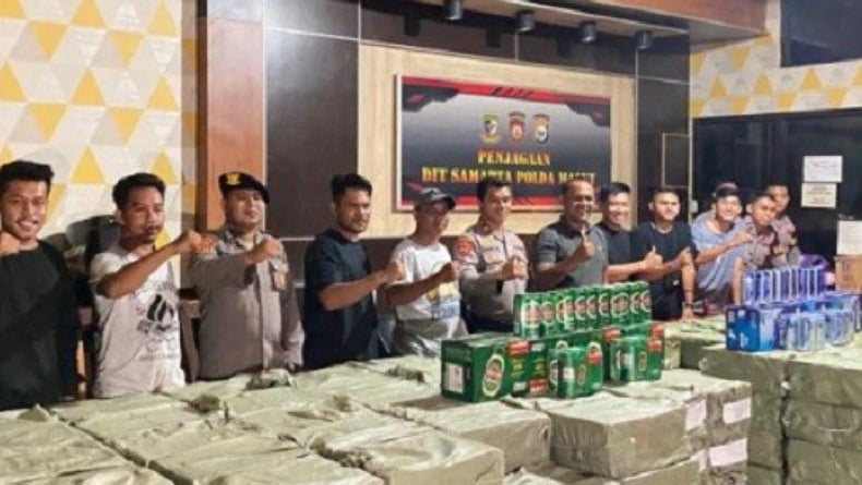 Angkut 349 Karung Miras asal China, Sopir Truk Diperiksa Polda Malut