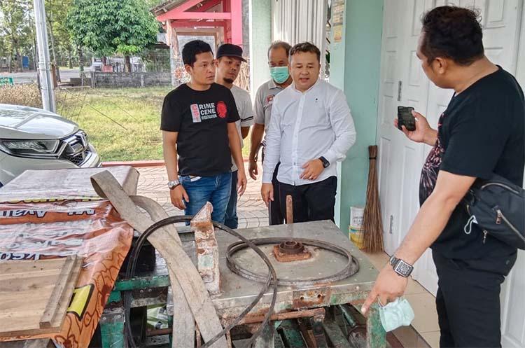  Aksi Pencurian Mesin Giling Daging di Kulonprogo Terekam CCTV 