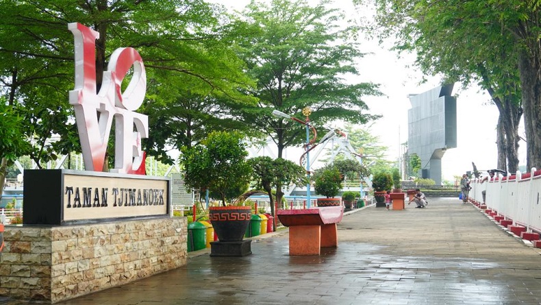 Taman Ekoriparian Tjimanoek Indramayu Wujud Sinergi Pemerintah dan Perusahaan 
